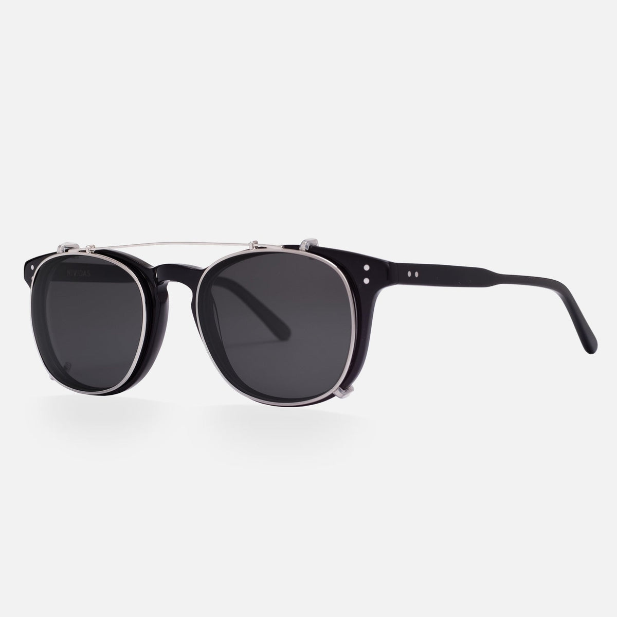 Nividas Vienna Clip-ons Silver & Grey