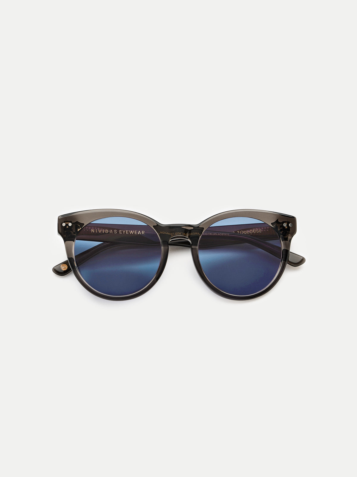 Toulouse Transparent Dark Grey